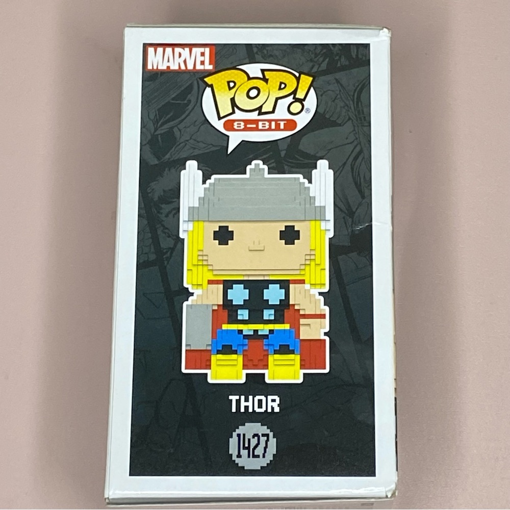 Funko Pop! VAULTED 8-Bit Thor Figure #1427 - Picture 7 of 10